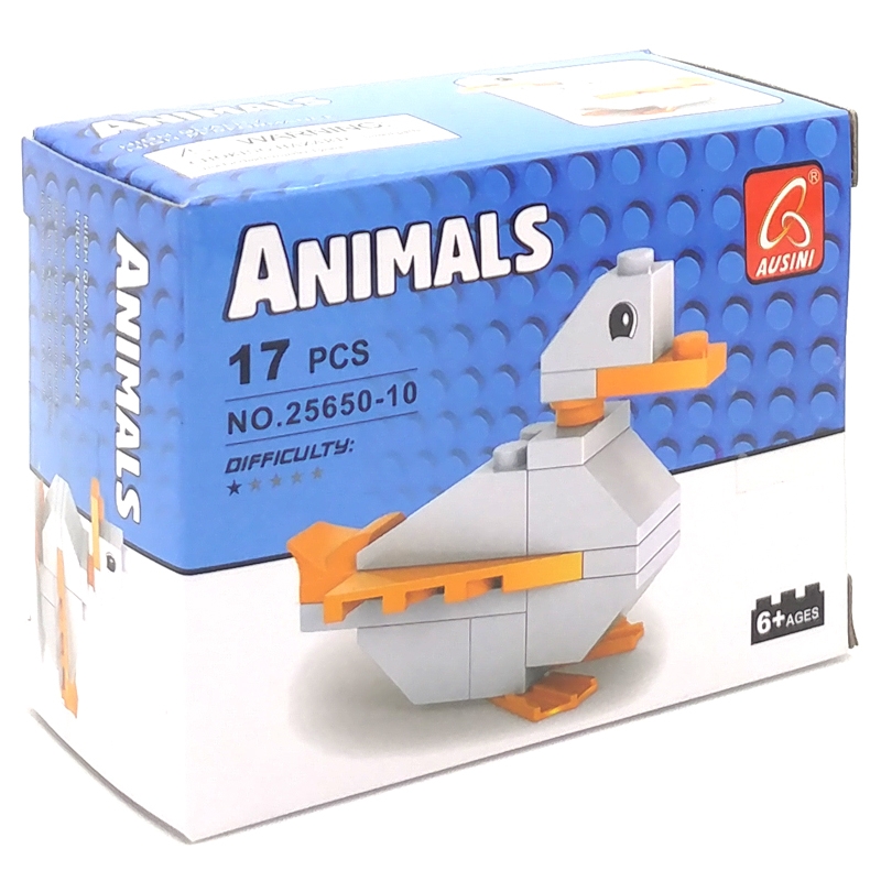 Đồ Chơi Lắp Ráp Ausini 25650-10 - Vịt Con