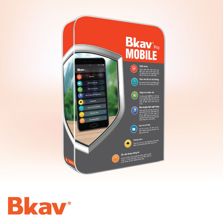 Bkav Pro Mobile - Chặn tin nhắn rác - Bảo vệ giao dịch ngân hàng