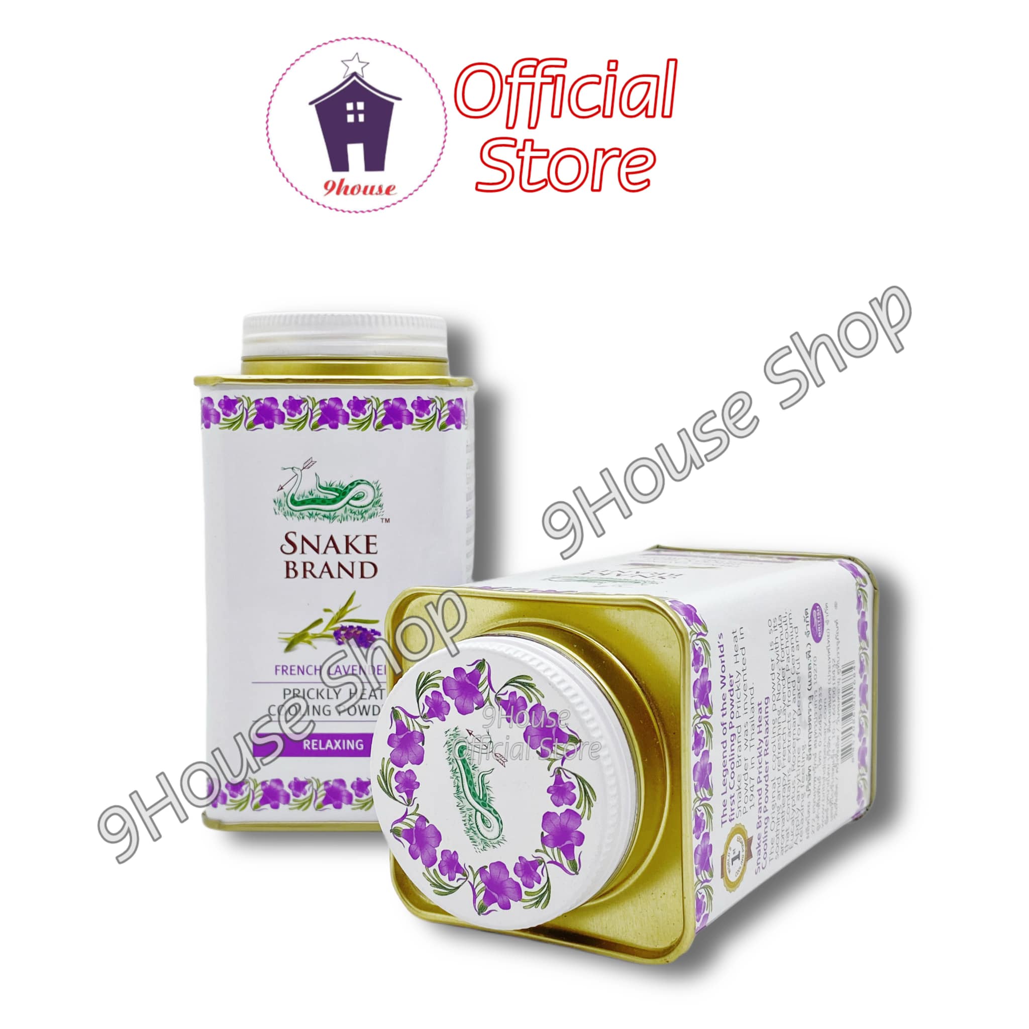 (Nhỏ-140gram) 01 Chai Phấn Lạnh Snake Brand Thailand