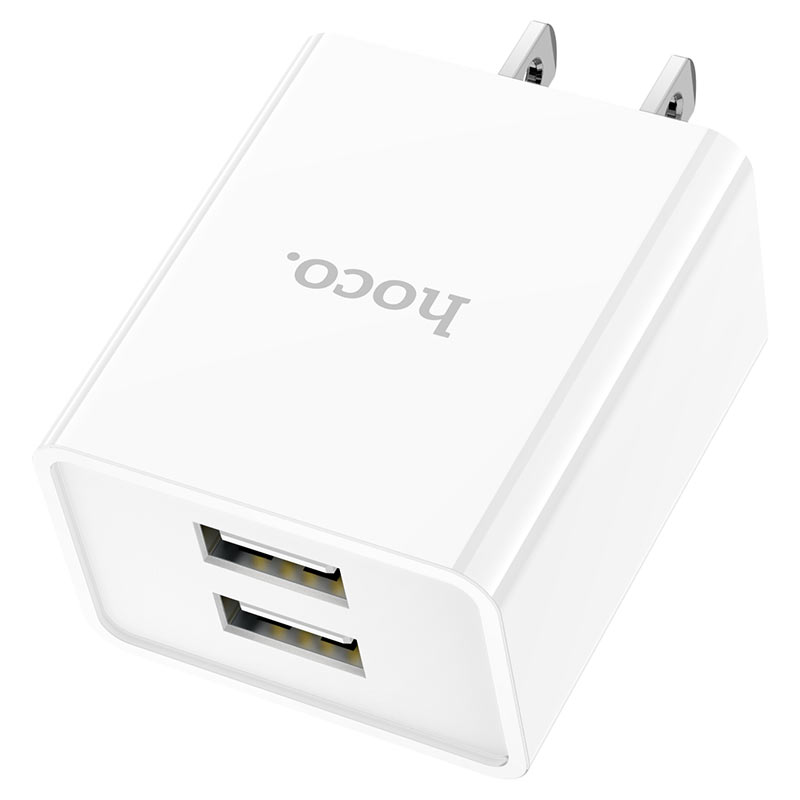 Cục sạc 2 cổng hoco usb dành cho iphone samsung oppo xiaomi ... - vienthonghn
