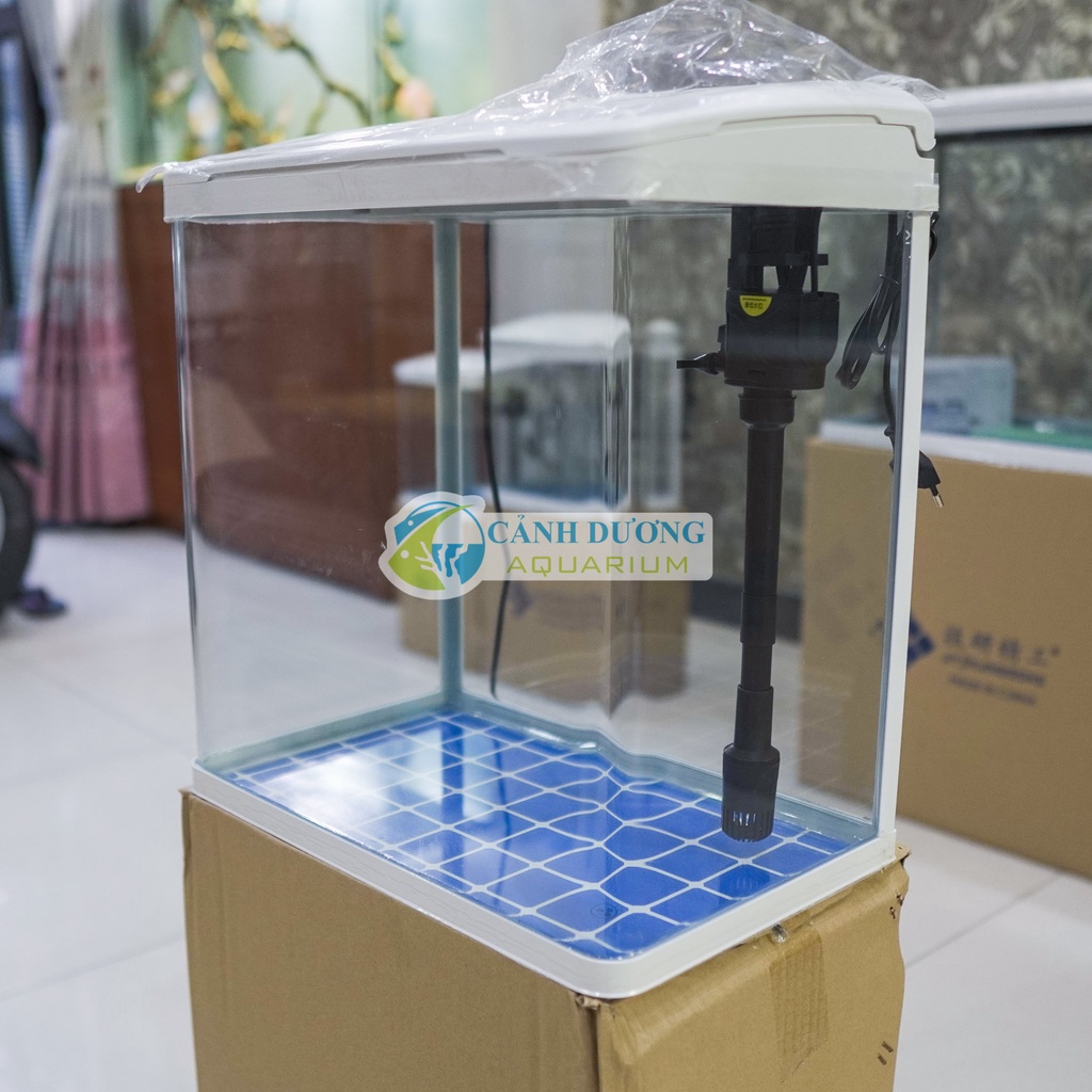 Hồ Cá Mini Để Bàn XS-420 (Combo đầy đủ)