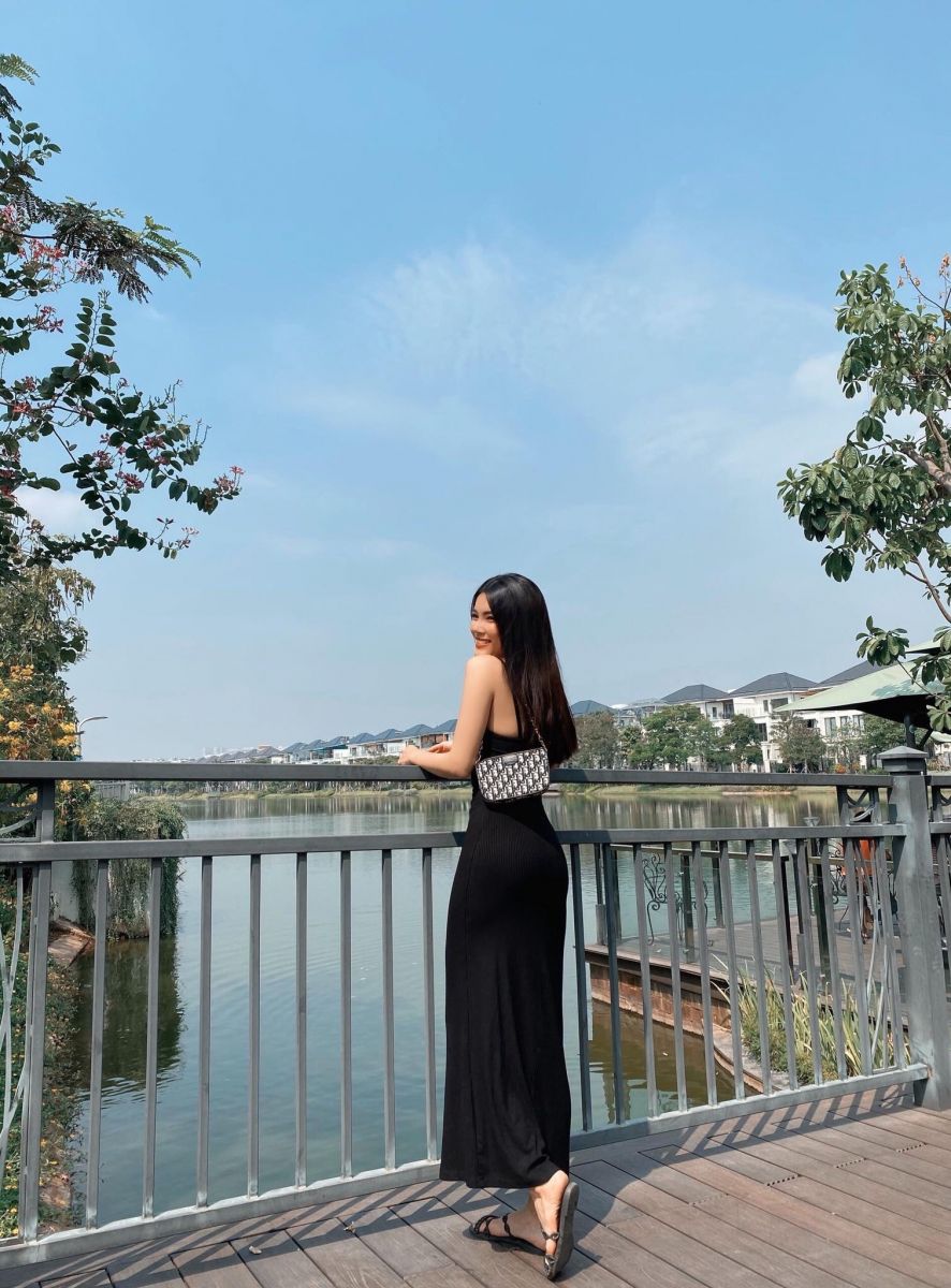 (VIDEO+HÌNH THẬT) Đầm Maxi Lazzon Phom Dài (ĐEN)