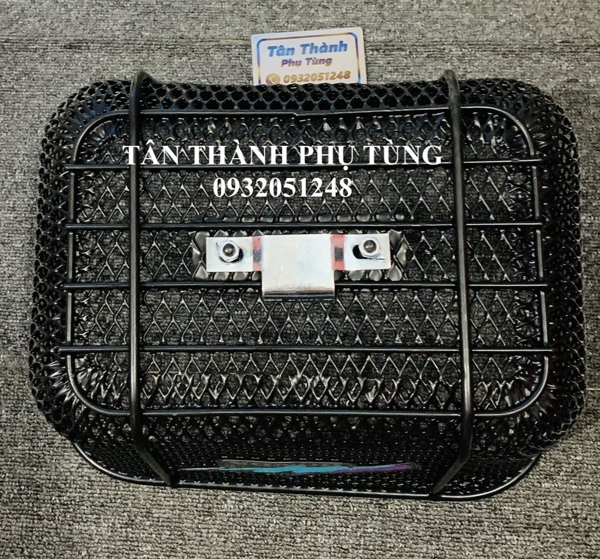 Rổ trước xe Dream tem mới Trắng, Đen