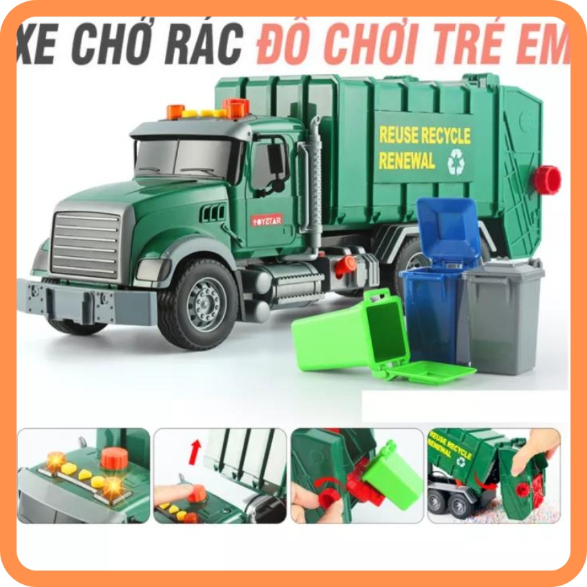 Mô Hình Xe Rác KDW 150  mo hinh xe rac kdw 1 50