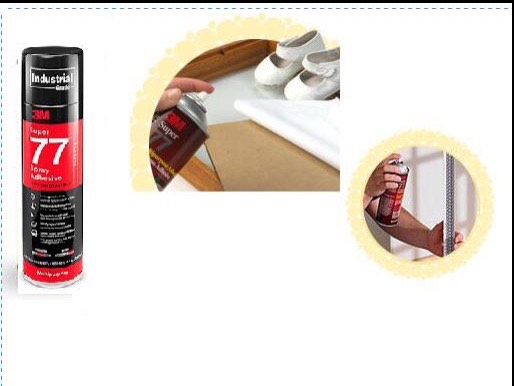 Keo xịt 3M Supper 77 keo dán đa bề mặt