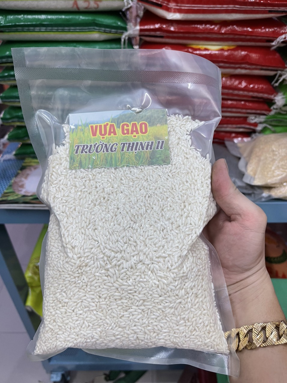 Nếp sáp ngỗng (hút chân không)