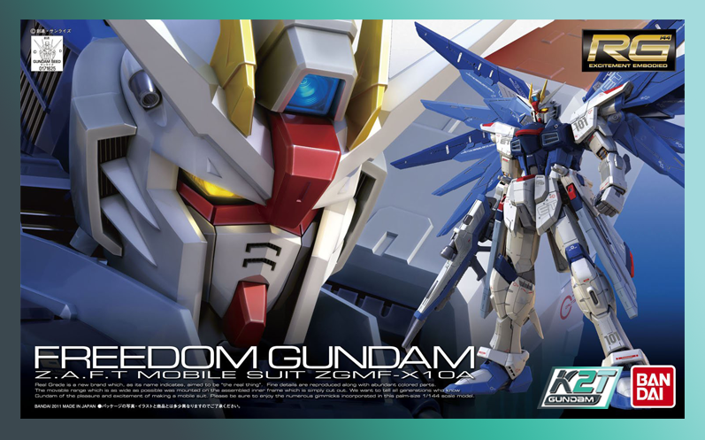 Mô hình Gundam RG Freedom Gundam (RG05)