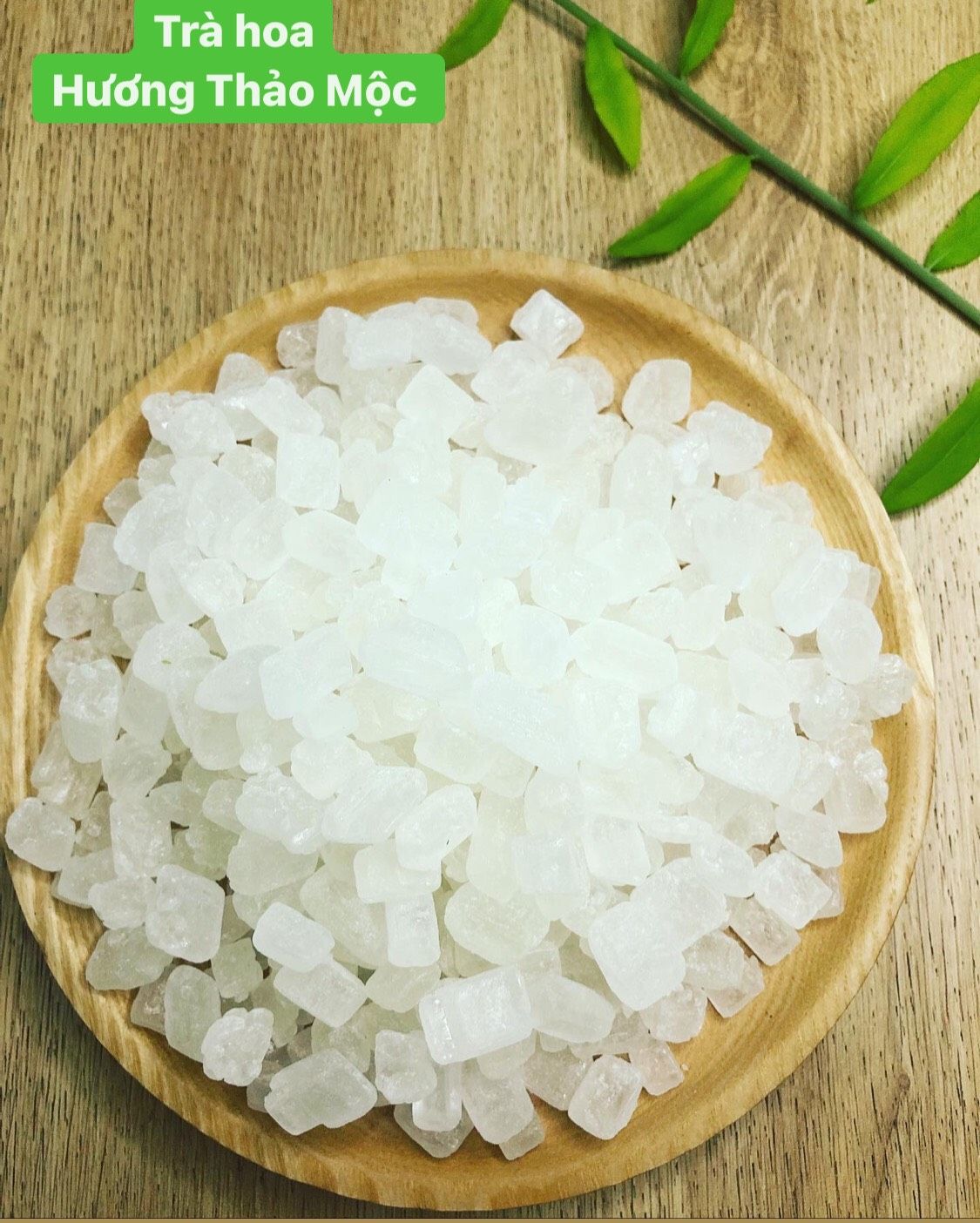 Đường Phèn Viên trắng Uống Trà 80g (Quảng Ngãi)