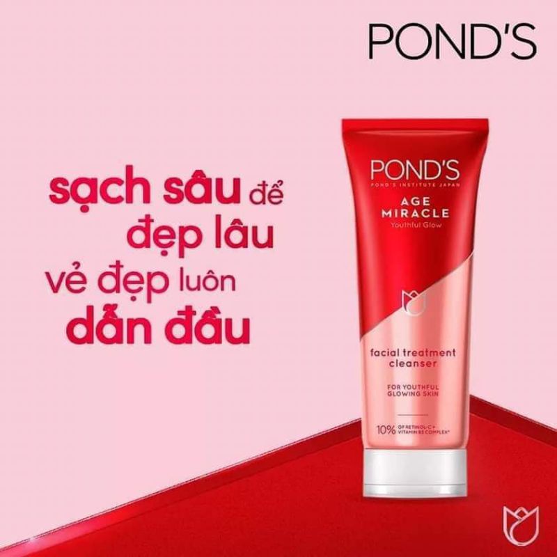 Sữa rửa mặt POND'S AGE MIRACLE Thái Lan