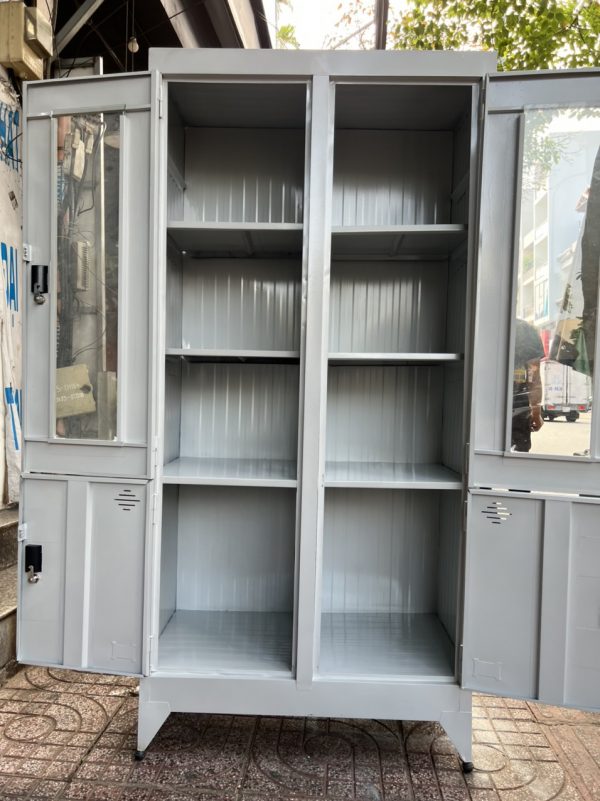 Tủ hồ sơ văn phòng 4 cánh mở cao cấp sơn tĩnh điện