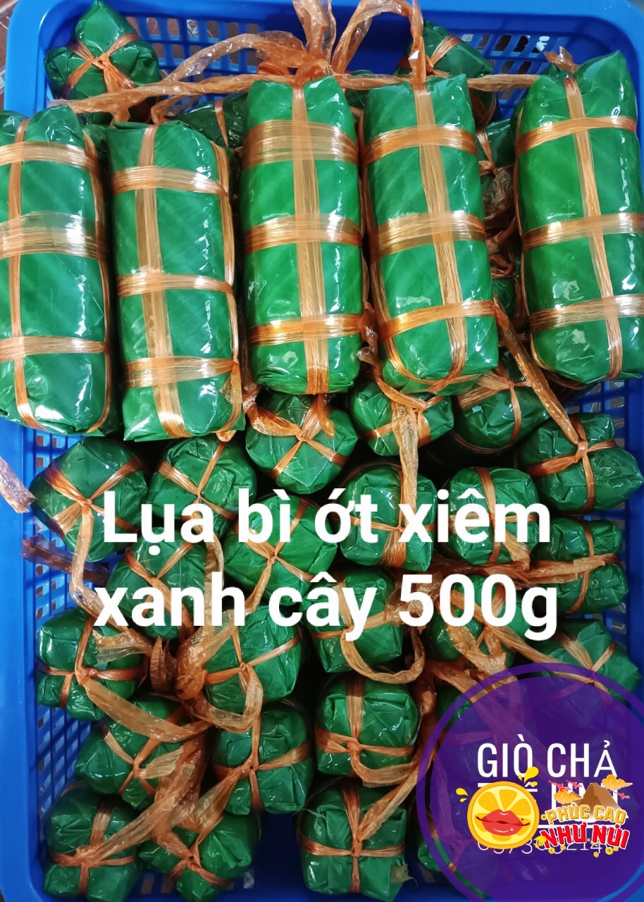 CHẢ LỤA GÂN ỚT XIÊM ( 500G )