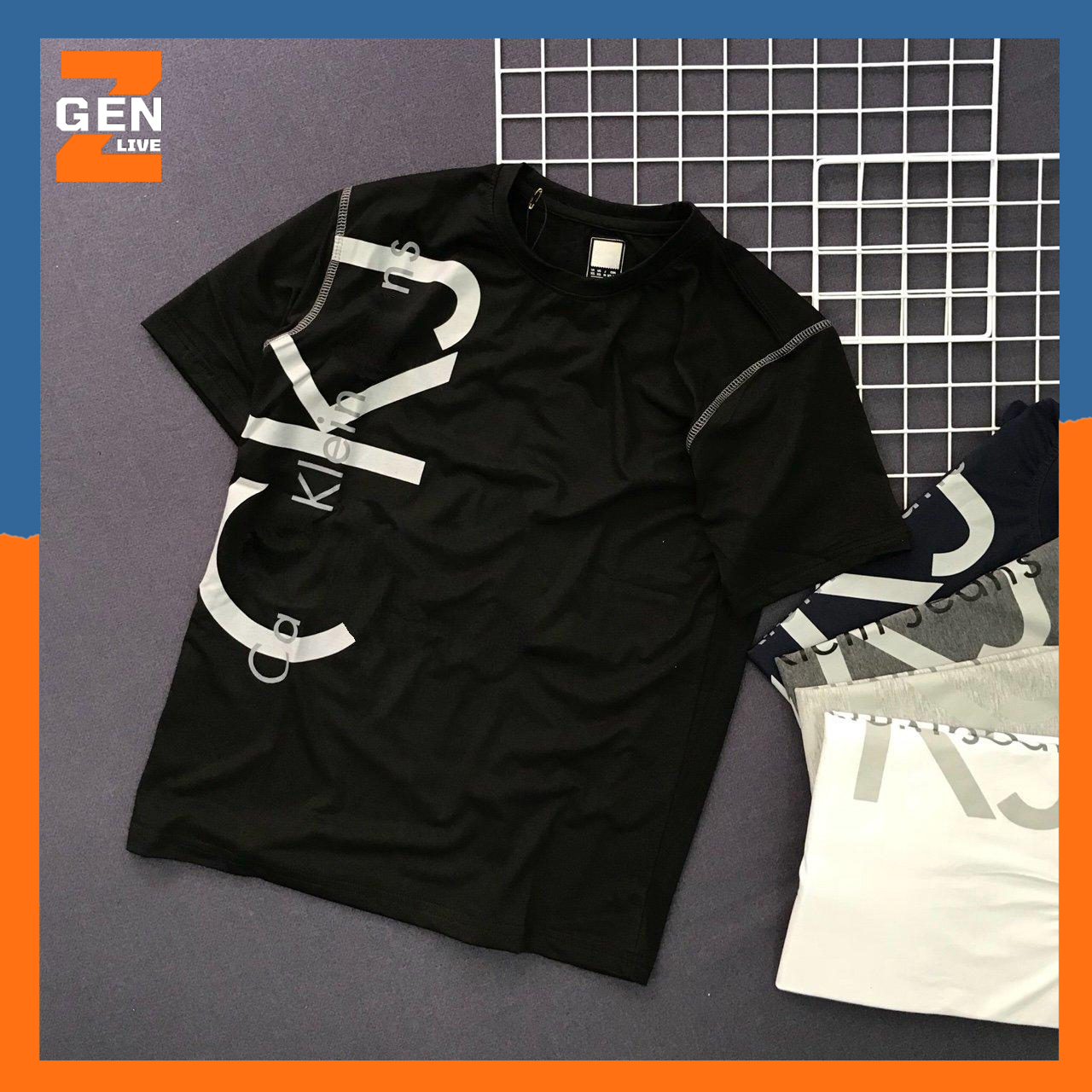 [HCM] Áo thun nam cổ tròn in chữ lớn cá tính cực chất - LZ FASHION - TD065