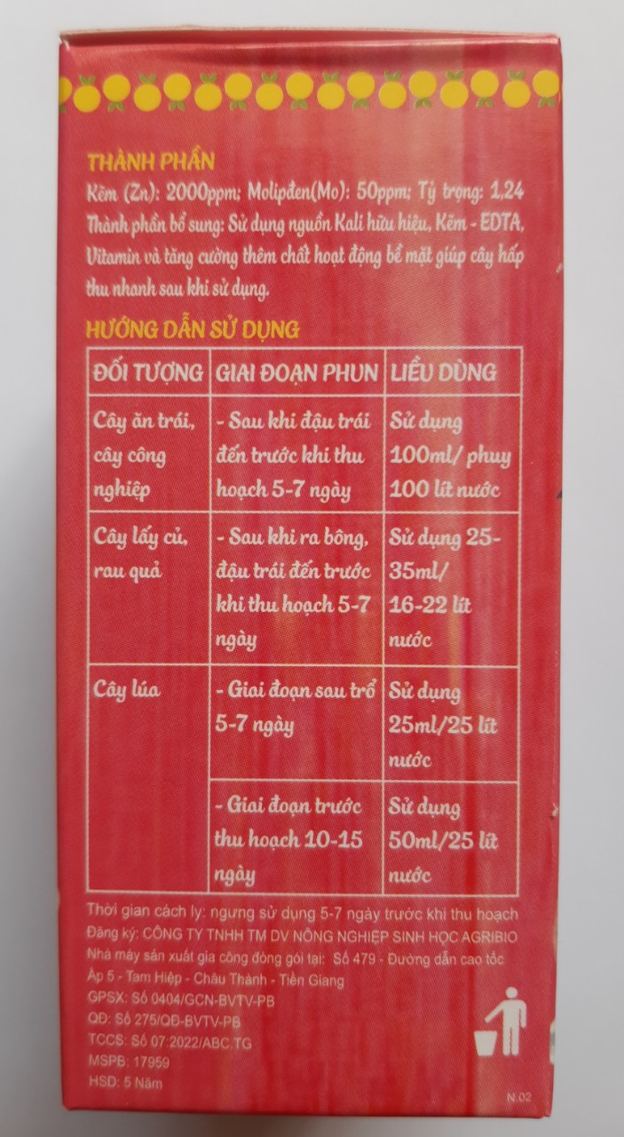 PHÂN BÓN SINH HỌC HỮU CƠ THD NANO