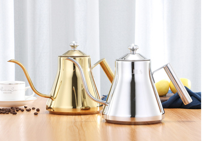 Ấm rót cổ ngỗng pha trà, cafe Diamond Kettle 1.2L
