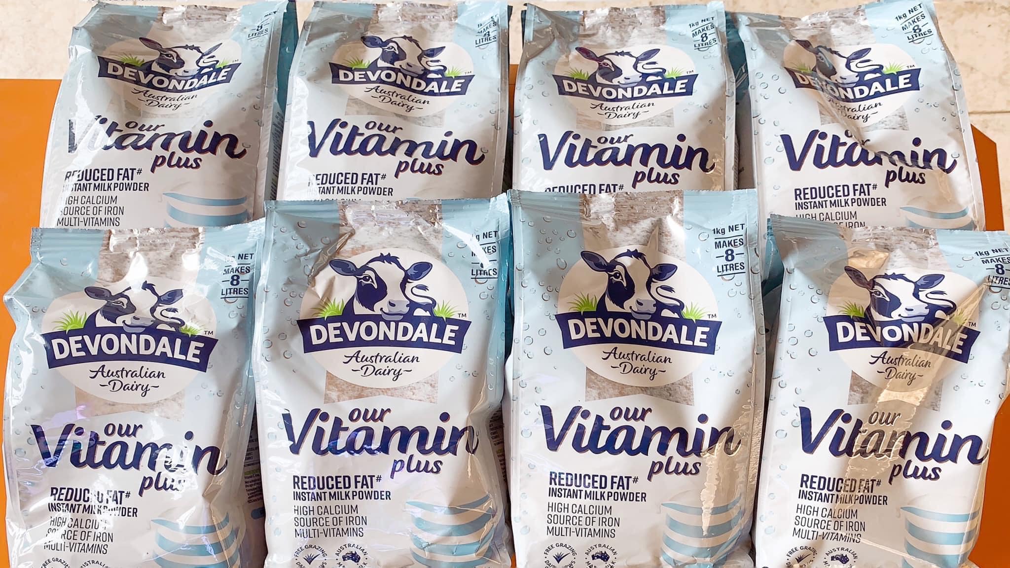 Sữa tươi dạng bột Devondale