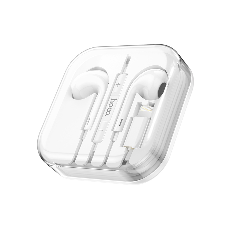 Tai nghe nhét tai Hoco M1 Max cho Iphone - cổng Lightning (Trắng) - Nhat Tin Authorised Store