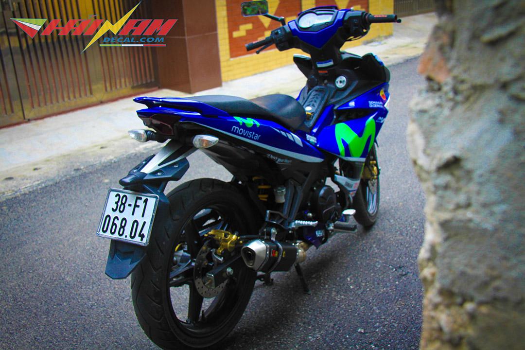 Tem Trùm Exciter 150 Movistar Xanh