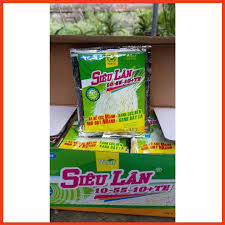 [Rẻ vô địch] PHÂN BÓN SIÊU LÂN XANH 10-55-10+ TE 15G (Phân bón Ra Rễ Nhú Đọt Xanh Dày lá)