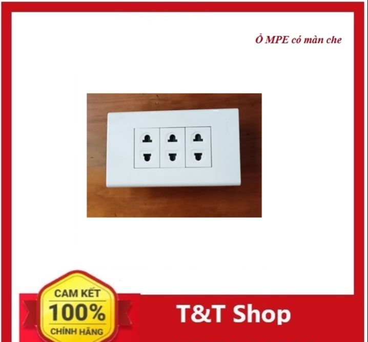 Mặt ổ cắm âm tường MPE