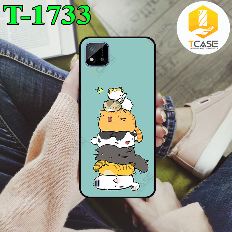 Ốp lưng Tcase dành cho Realme C21 in hình nhiều mẫu phần A
