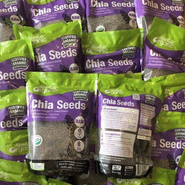 1Kg Hạt Chia Úc Tím Nhập Khẩu