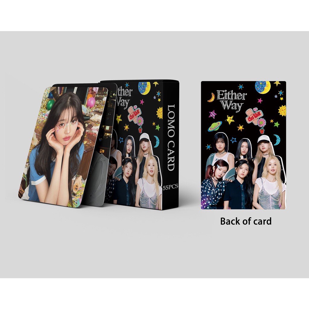 Set 55 lomo card IVE - Either Way 2023