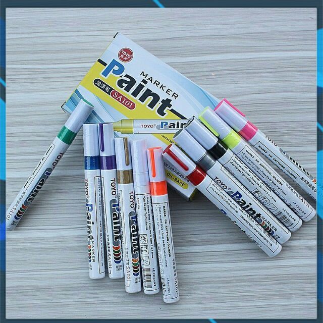 [HCM]Bút Sơn toyo vẽ mọi bề mặt gồm 11 màu
