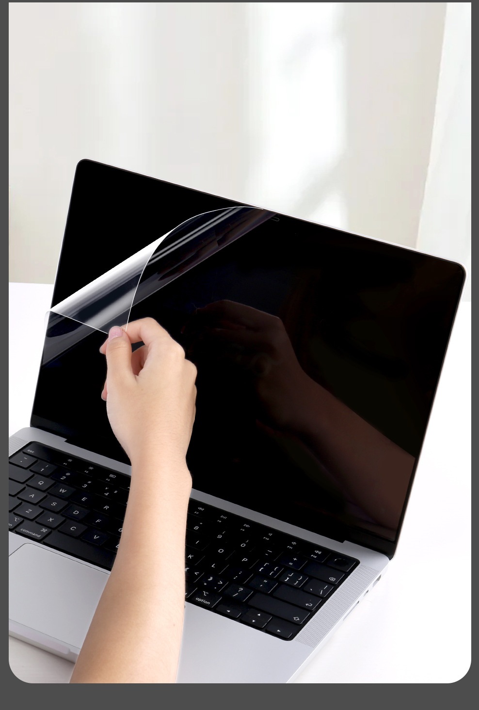 Miếng dán màn hình HD cho Macbook (đủ dòng)