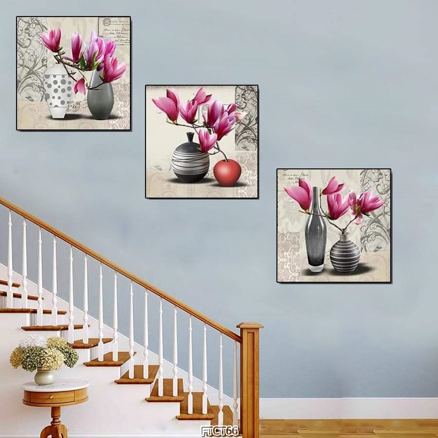 Tranh treo cầu thang, mẫu tranh vuông, tranh hình thoi Phúc- Lộc- Thọ,giá xưởng+ freeship xtra.