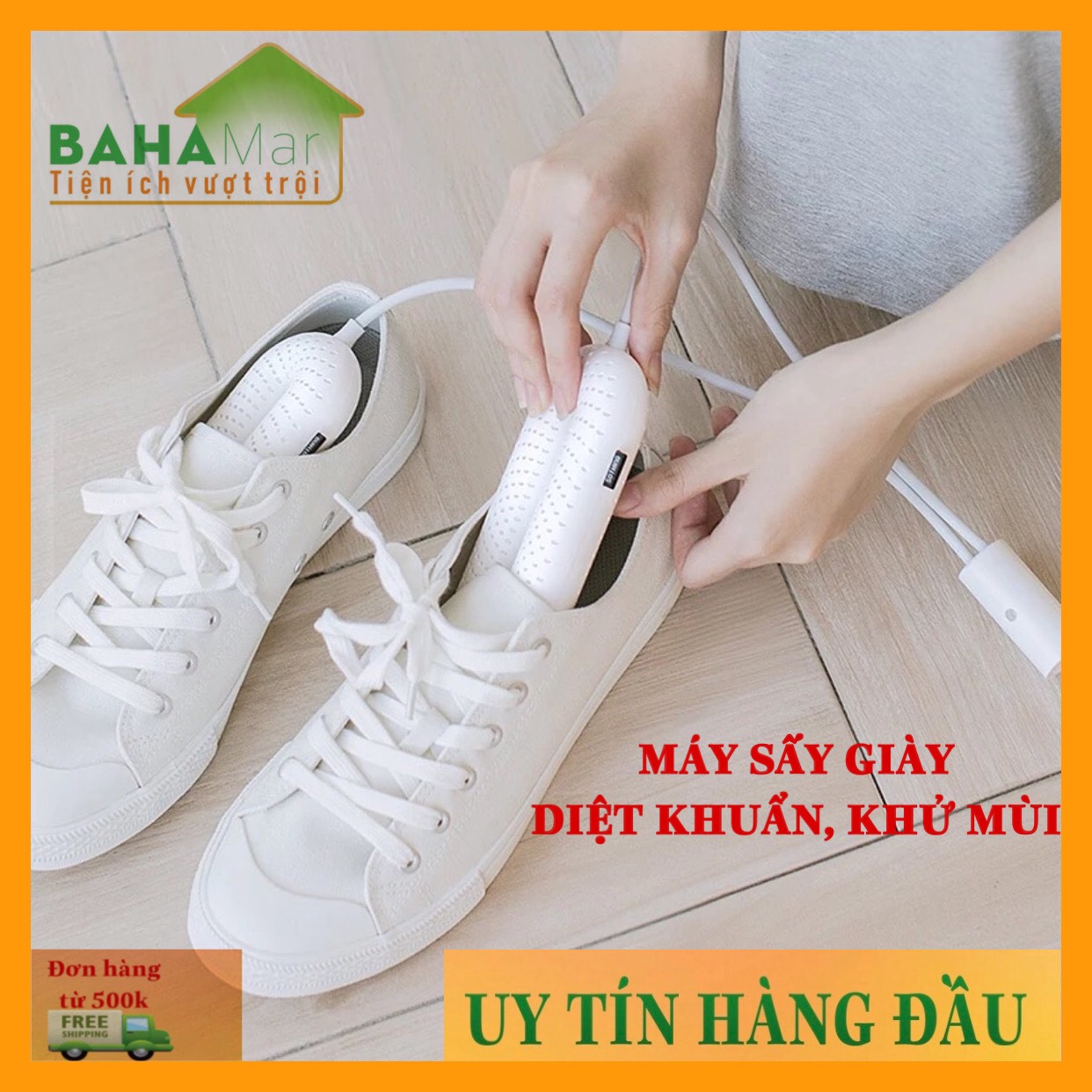 MÁY SẤY KHÔ GIÀY BẰNG ĐIỆN CÓ KHỬ TRÙNG UV, KHỬ MÙI "BAHAMAR" sấy khô giày và khử mùi, khử cả vi khuẩn sinh ra trong giày... rất cần cho mùa đông