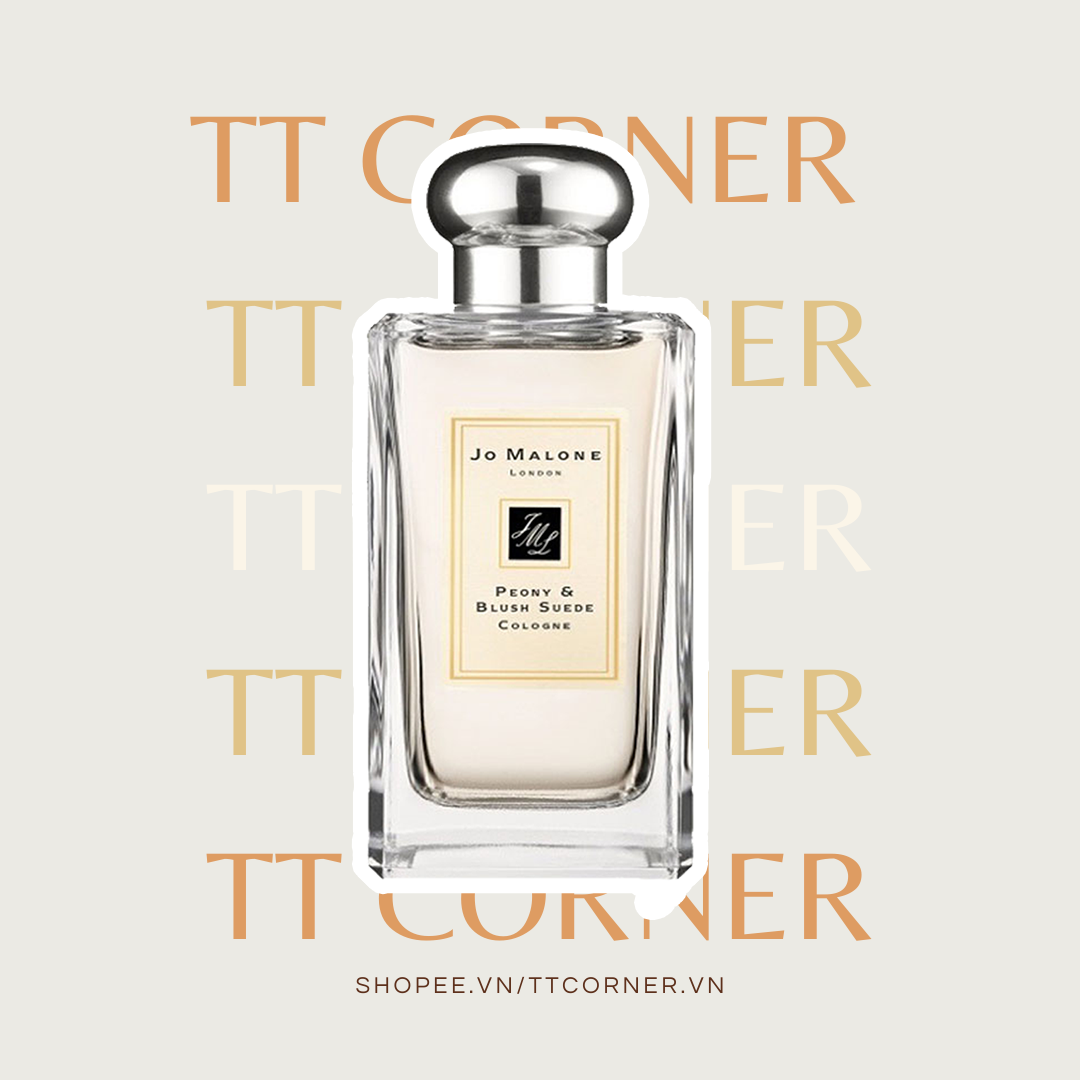 Nước hoa dùng thử jo malone peony & blush suede cologne 5ml/10ml/20ml - 𝕋𝕋 ℂ𝕆ℝℕ𝔼ℝ -