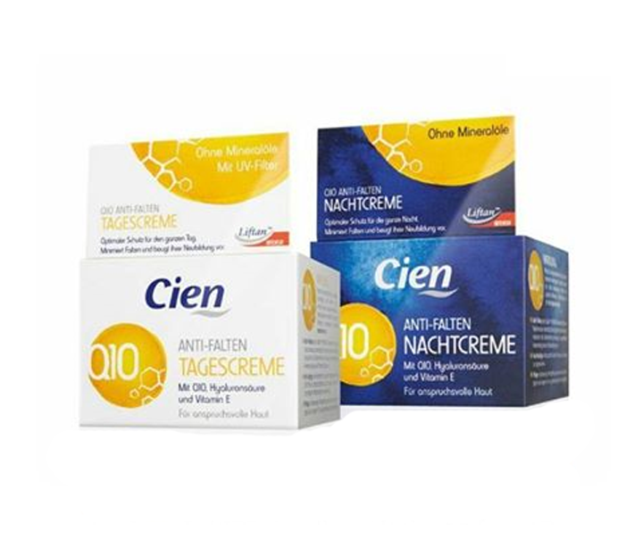Combo 2 hộp kem dưỡng da chống lão hóa cien q10 - ngày và đêm