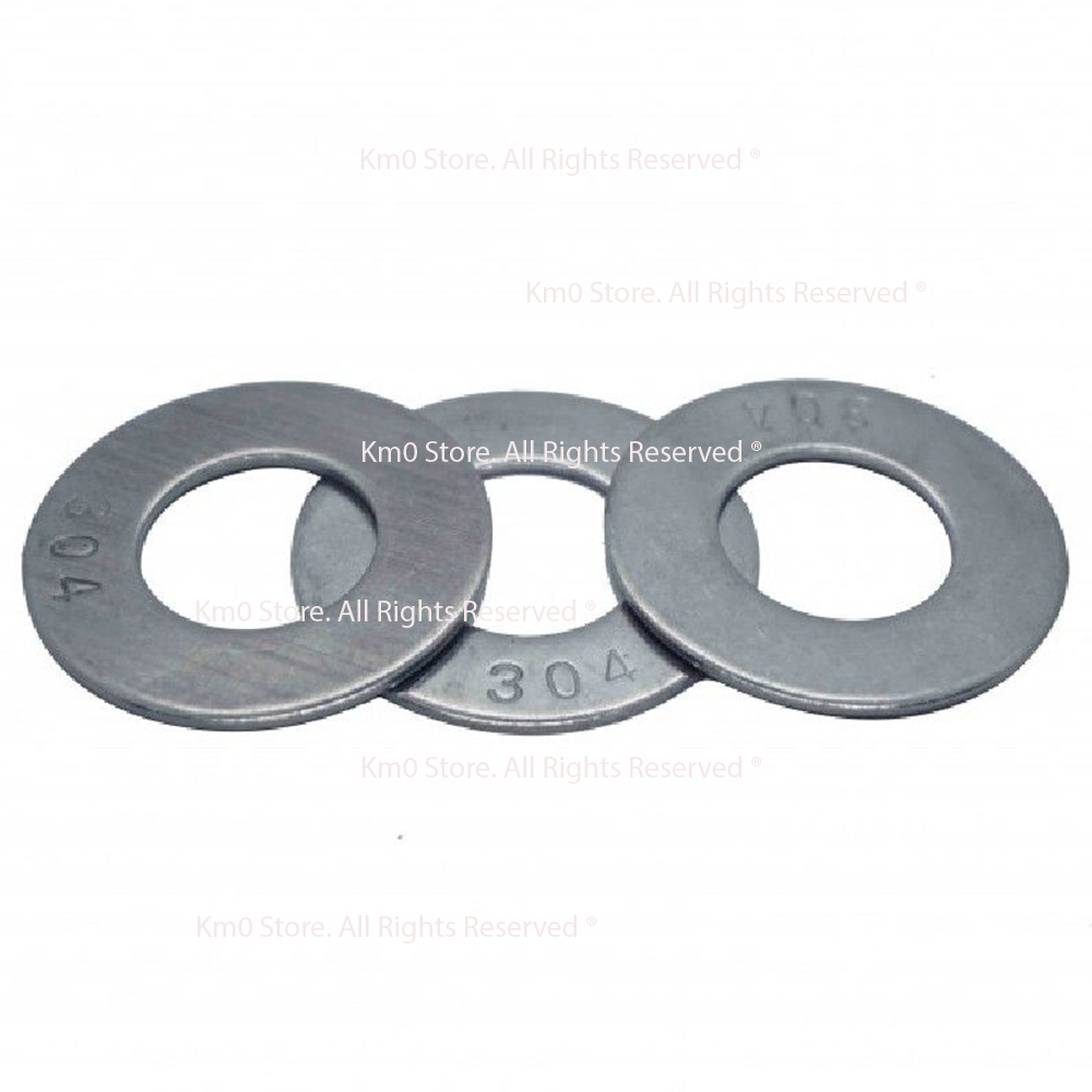 Set 03 Lông Đền Phẳng INOX 304 Cho Ốc M6 CD1043
