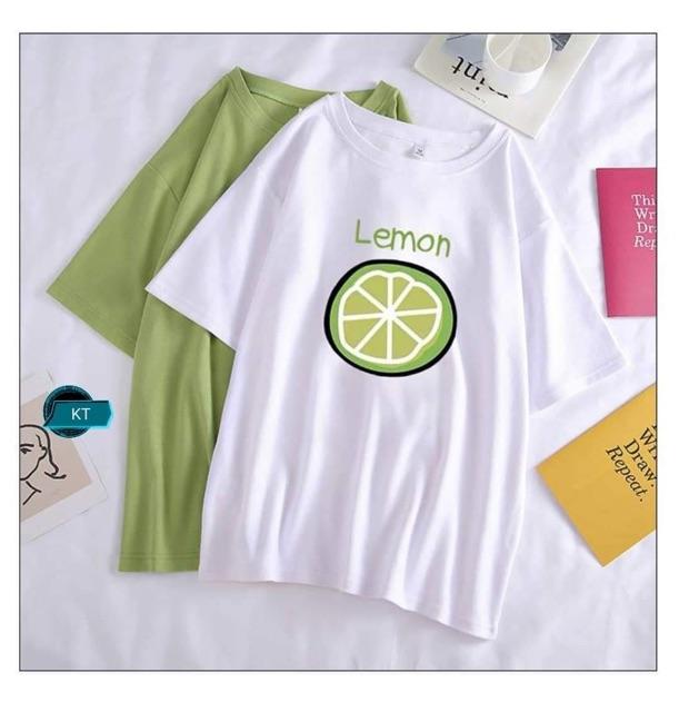 Áo phông LEMON chanh cắt DTR0919