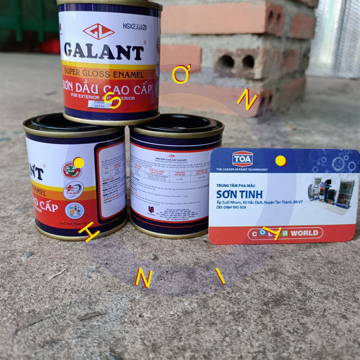 Galant Black Oil Paint 70ml