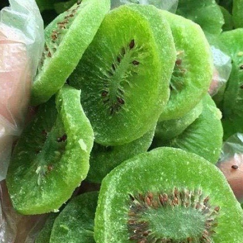 Kiwi sấy dẻo (nguyên miếng) {Khối lượng tịnh, không tính bao bì}