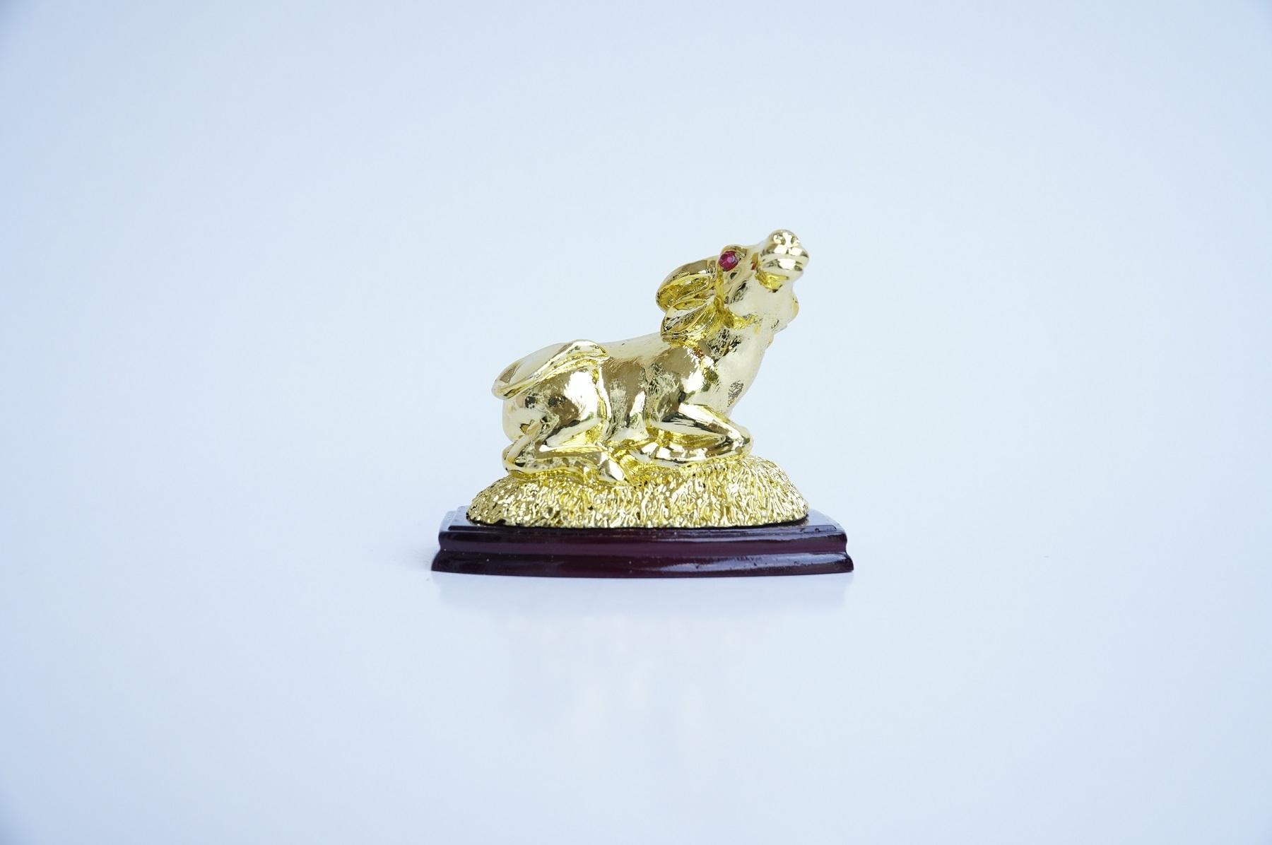 Tượng 12 con giáp sơn xi mạ vàng may mắn sức khỏe tài lộc - Tùy chọn