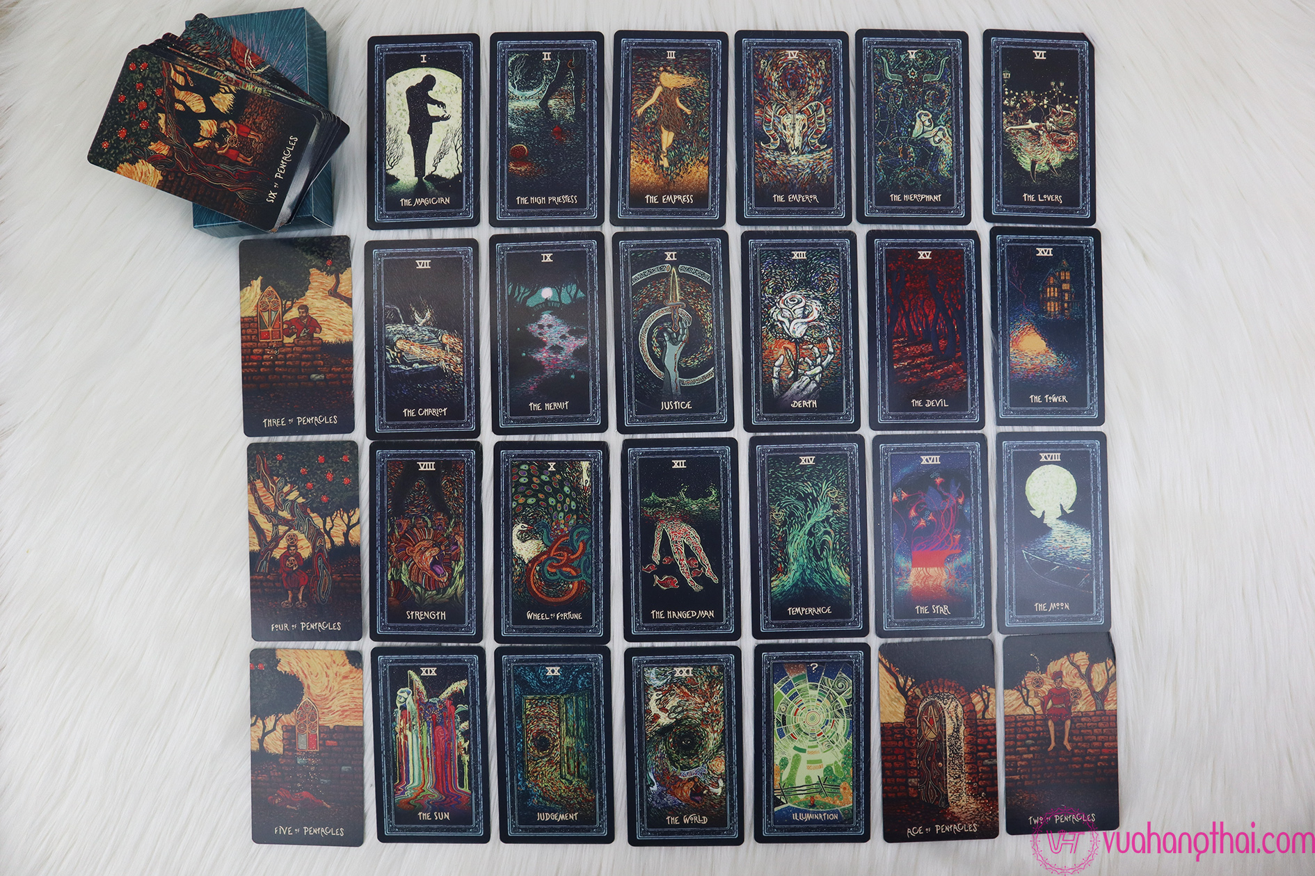 Bộ bài bói The Prisma Visions Tarot cao cấp
