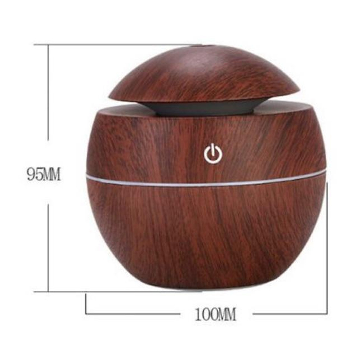 [HCM]Máy xông tinh dầu Cao cấp vân gỗ MK105
