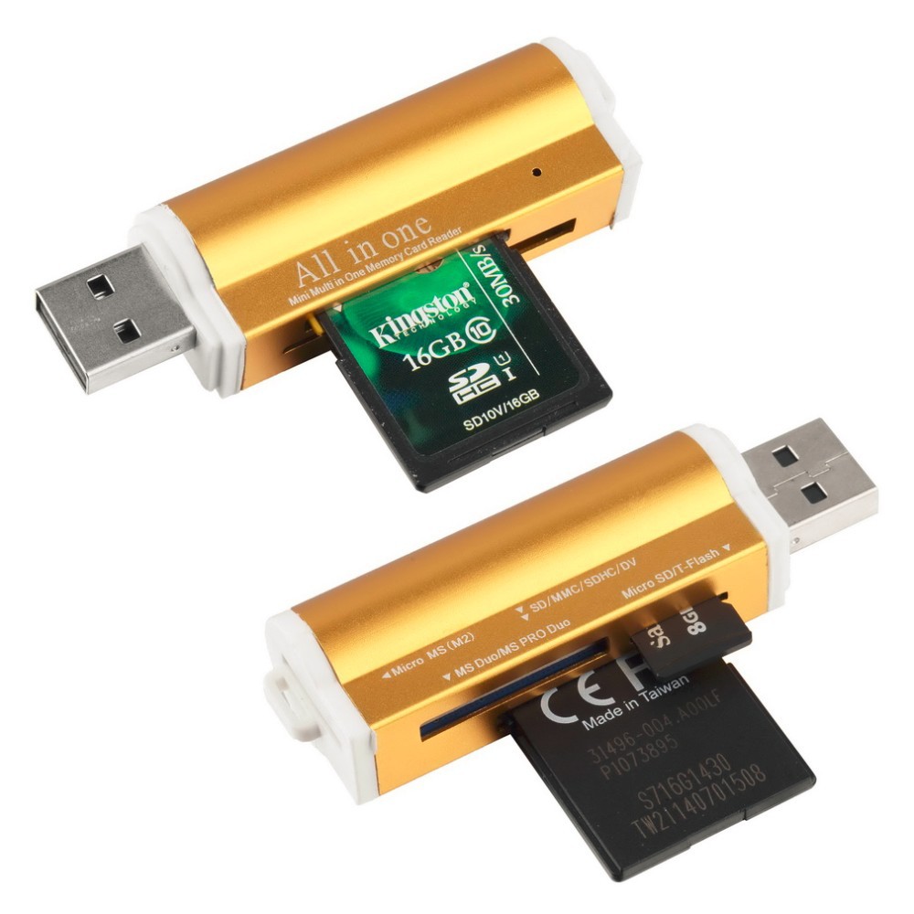 Đầu đọc thẻ nhớ đa năng WN151 Micro SD, SD, MMC, Mini SD, Pro Duo