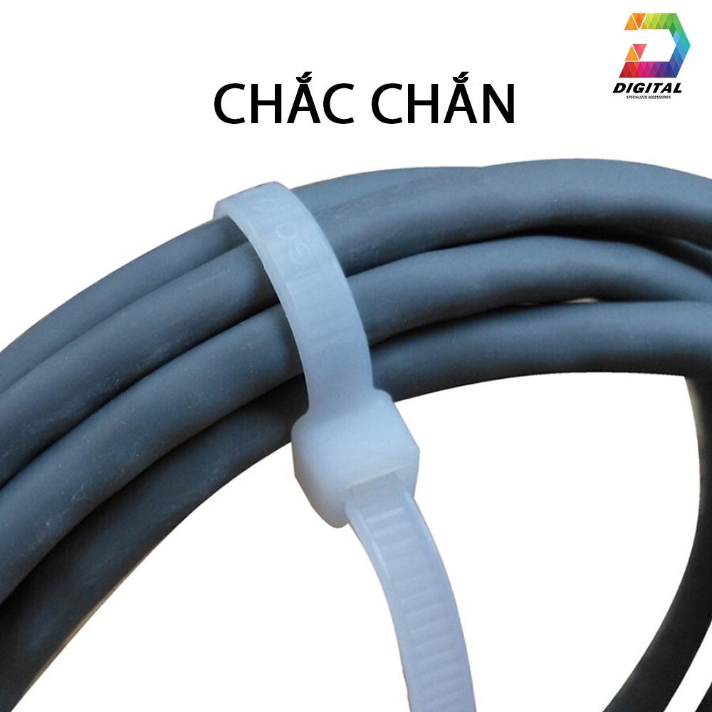 Combo 100 Dây Rút Nhựa Siêu Chắc Giá Rẻ
