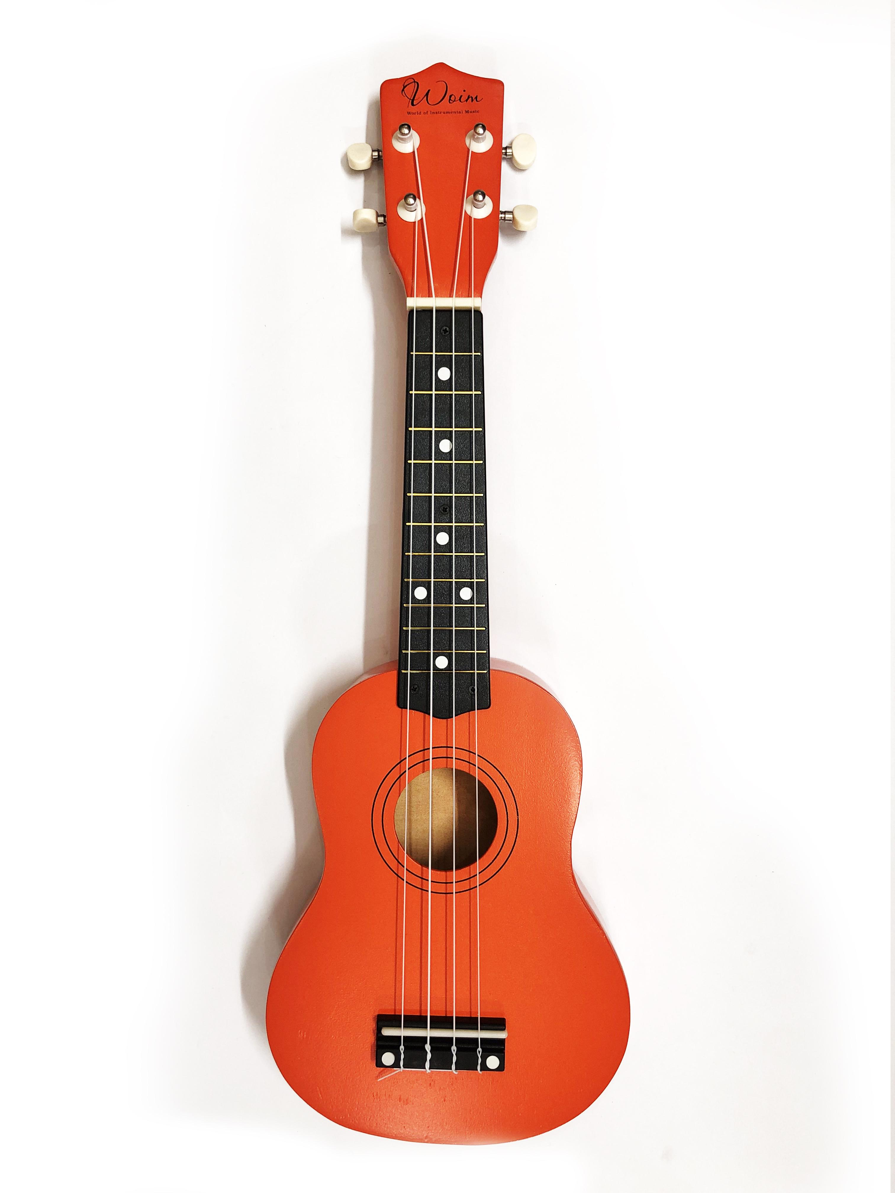 Đàn Ukulele Soprano Gỗ Nhập Khẩu Size 21inch