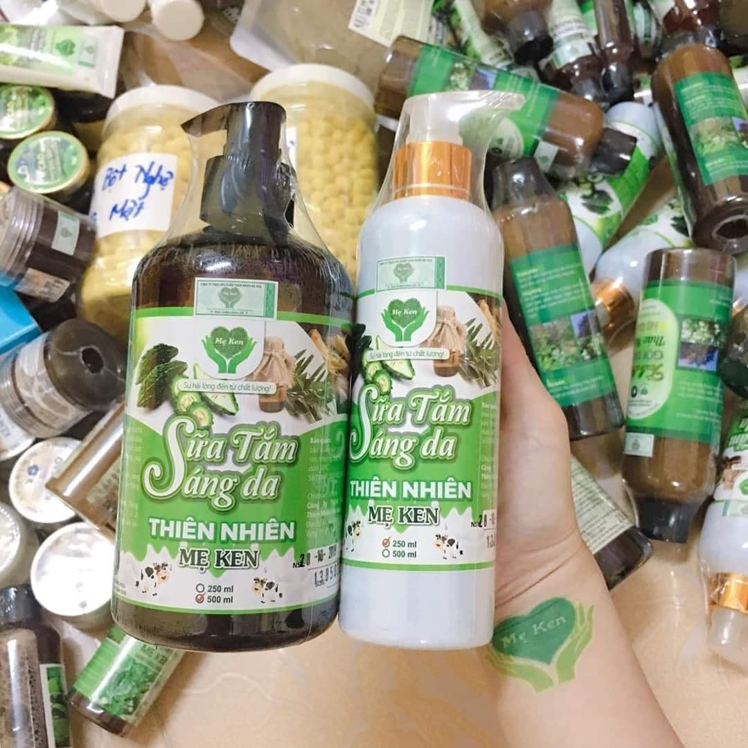 SỮA TẮM SÁNG DA MẸ KEN (500ml)
