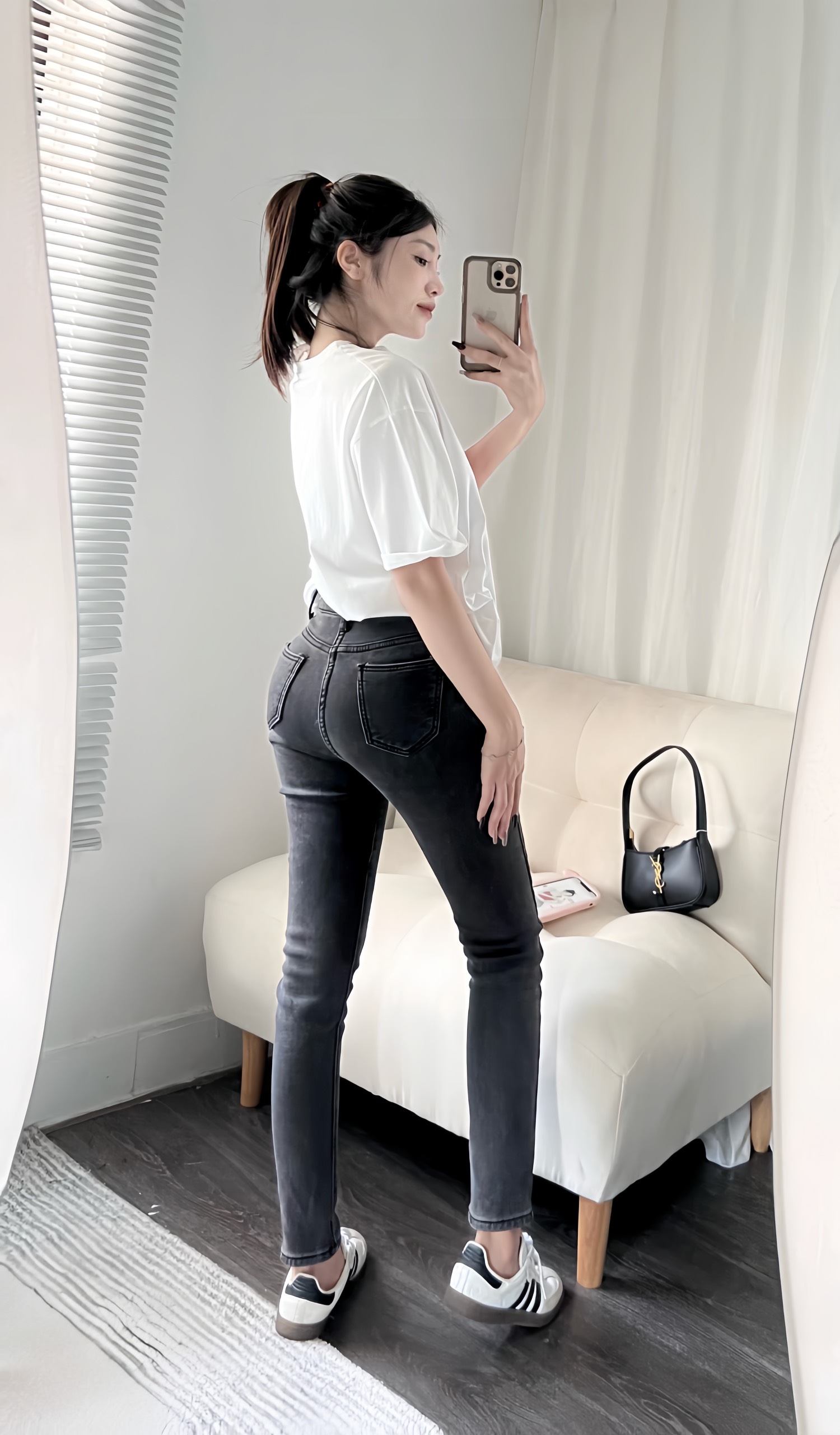 QUẦN JEANS NỮ LÓT NỈ SIÊU ẤM , CO GIÃN 4 CHIỀU