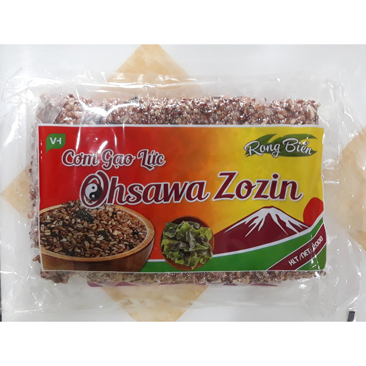 [HCM]Cơm gạo lứt rong biển túi 200g