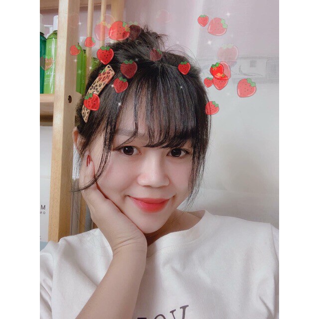 Tóc giả mái thưa - Mái thưa sợi tơ (y như tóc thật)