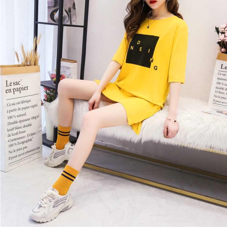 [HCM]Áo Thun Form Dài Xẻ Tà