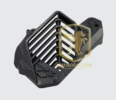 Ốp quạt gió màu cacbon dùng cho sh mode 2020, airblade 2023