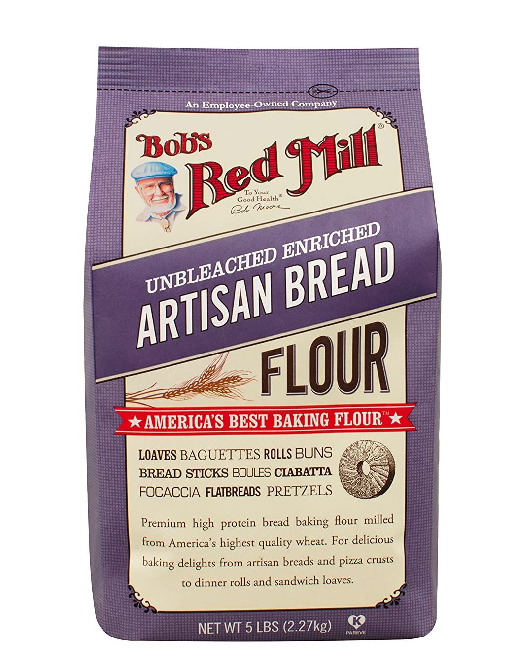 Bột làm bánh mì Artisan Bob's Reb Mill (Artisan Bread Flour)