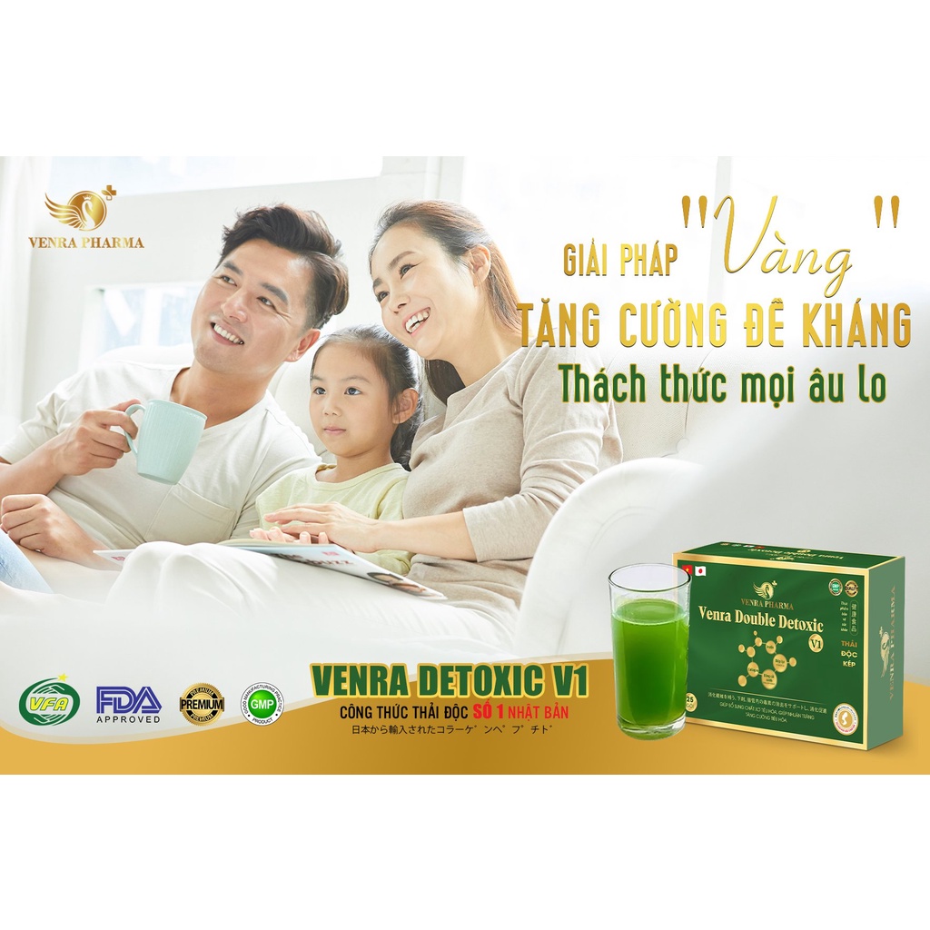 Bột Uống Thải Độc Kép Venra Detoxic V1